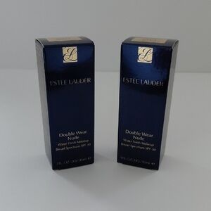 (2) Estee Lauder Double Wear Nude 6W1